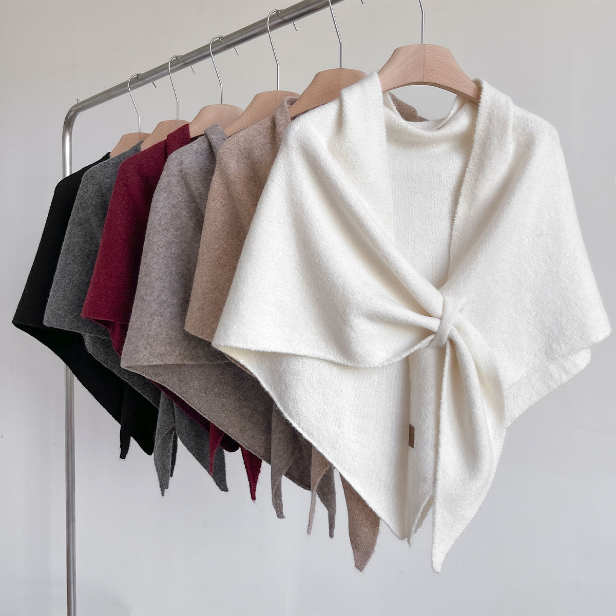Pashmina Wraps for Women, 2026 New Women Shawl Wraps, Knitted Shawls and Wrap Cardigan Cape Wool