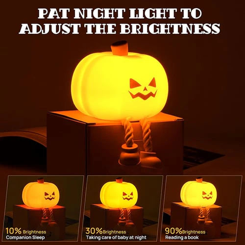 🔥🔥2025 Hot Sale🔥Halloween Mischievous Grinning Pumpkin Night Light
