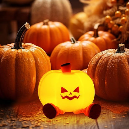 🔥🔥2025 Hot Sale🔥Halloween Mischievous Grinning Pumpkin Night Light