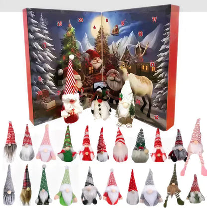 🎅 24-Day Gnome Countdown Calendar 🎄 Up to 70% OFF Sale