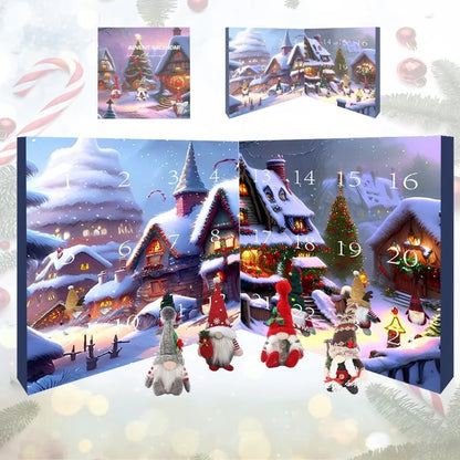 🎅 24-Day Gnome Countdown Calendar 🎄 Up to 70% OFF Sale